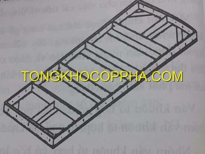 CỐP PHA TỔ HỢP GỖ KHUNG THÉP