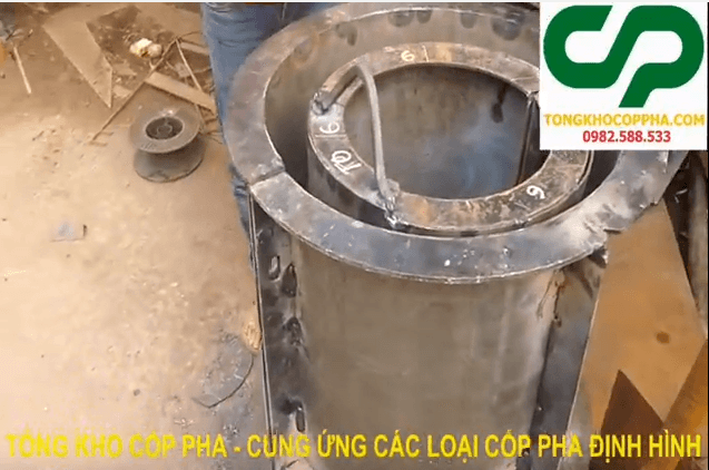 HƯỚNG DẪN THÁO LẮP CỐP PHA CỐNG TRÒN